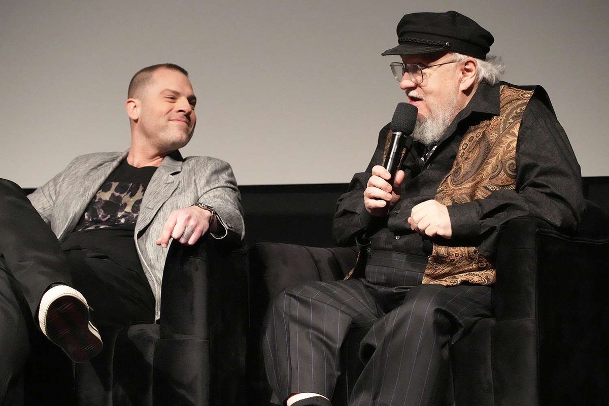 westerosies's tweet image. George R.R. Martin on his “abysmal” relationship with ‘HOUSE OF THE DRAGON’ showrunner Ryan Condal:

“It’s worse than rocky. It’s abysmal. I hired Ryan. I thought Ryan and I were partners. And we were all through the first season. I would read early drafts of the scripts. I would…