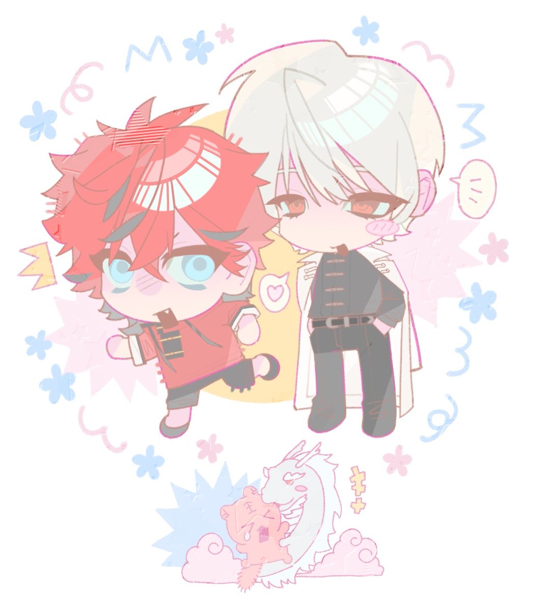 くにちゃん 極楽街 #gokurakugai #極楽街fa #yomialma 🐉×🐅