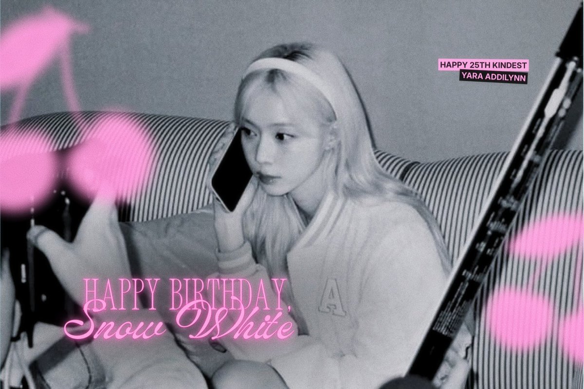 Teaejun's tweet image. @zinter ⭒ Happy birthday, Yara. You have always been someone who brings a smile to the people around you. As this new year starts on your birthday, I hope it gives back the same warmth and care you share with others.