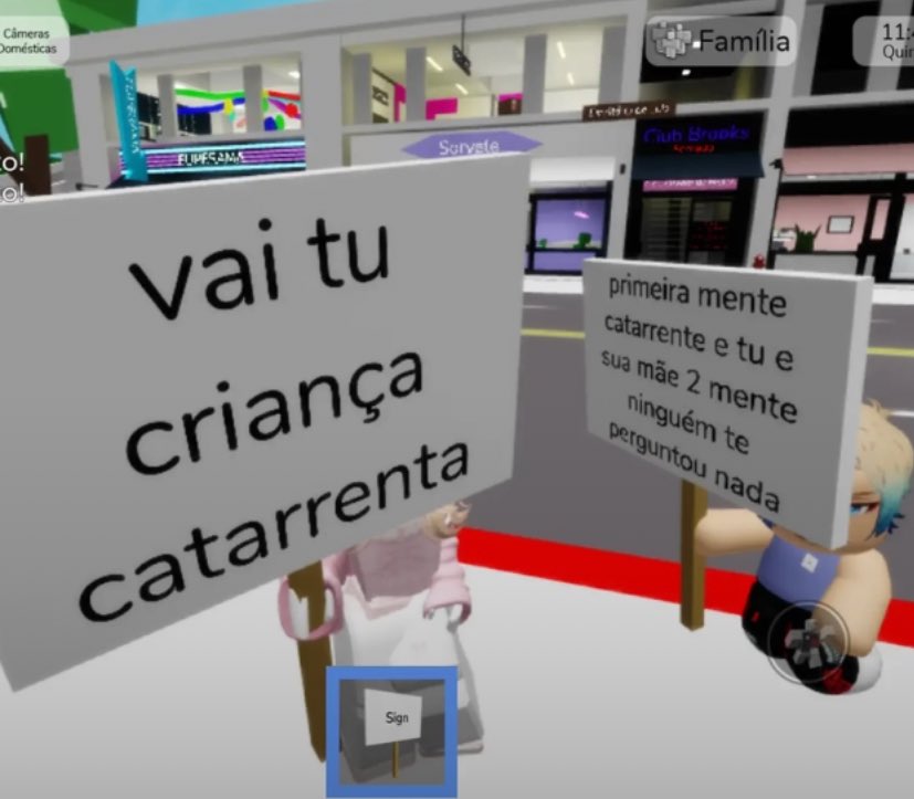 Atualizações‼️O clima entre os protestantes agora é de guerra