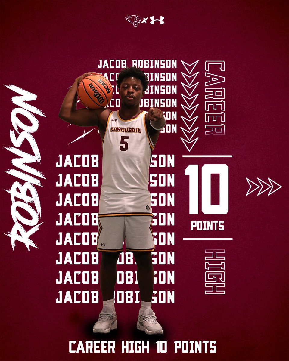 Last night, two of our guys had show-out nights and grabbed themselves new career-highs!

Honore had 14 points and 10 rebounds for a double-double, and Jacob had 10 clutch points throughout the night!

Congrats!