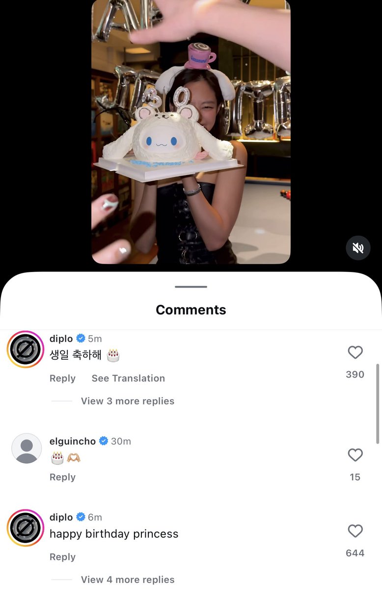 jennieceleb's tweet photo. DIPLO WISHED THE KOREAN PRINCESS  #JENNIE HAPPY BIRTHDAY ON INSTAGRAM 

HAPPY JENUARY 
#TheShiniestRubyDay 
BORN TO BE JENNIE
#루비처럼_빛나는_제니생일 https://t.co/GcjoMFnhap