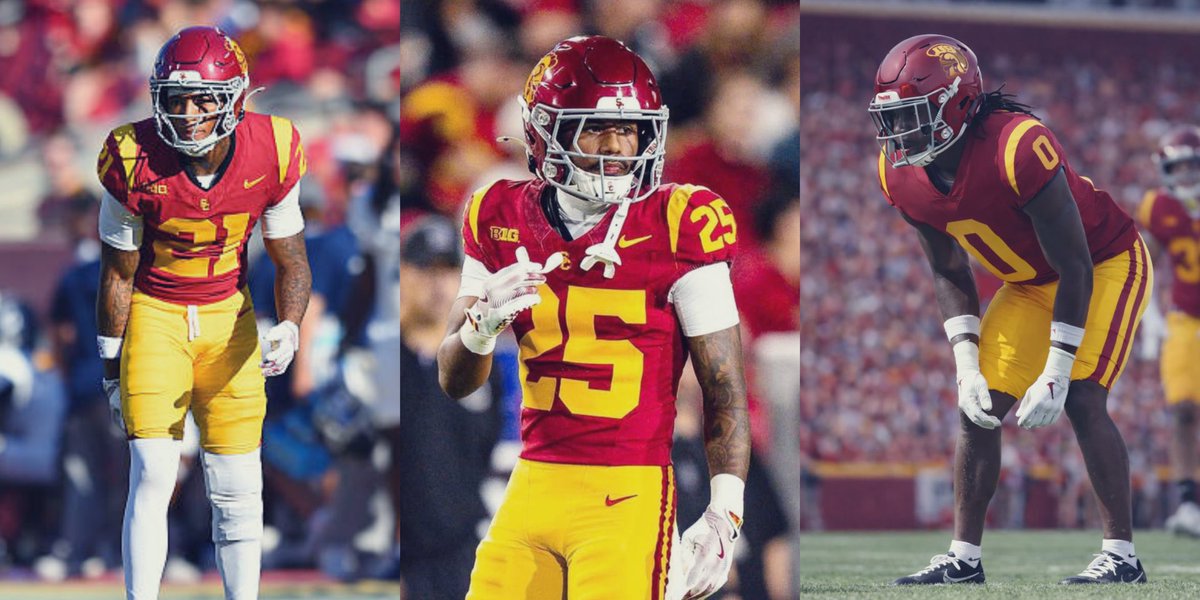 RomeroWestCoast's tweet photo. USC Trojan Island 2026 ⚔️🏝️🔒:

✌🏿- Chasen Johnson 
✌🏿- Marcelles Williams 
✌🏿- Jontez Williams

#FightOn ✌🏿| @uscfb | @TrovonReed https://t.co/9pvwwoVQL0