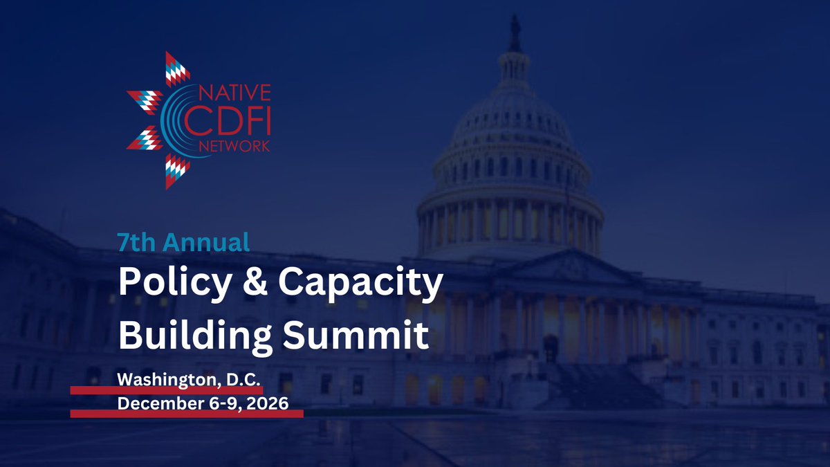 Native CDFI Network tweet media