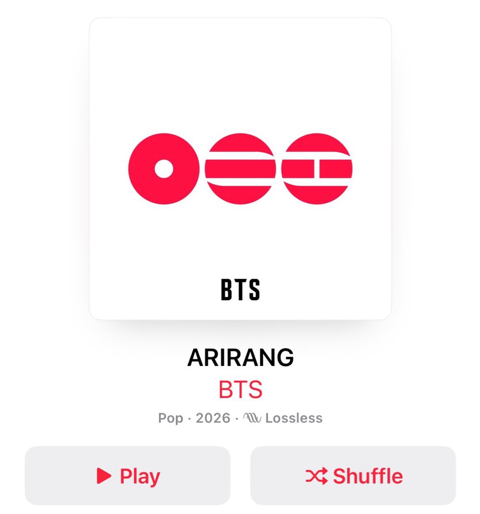 btsonstats's tweet image. BTS’ “ARIRANG” is tagged under Pop genre on Apple Music for the first time in their career. 

— All tracks will debut straight on the Pop genre chart.