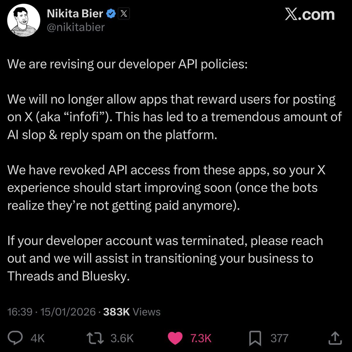 NiphermeDave's tweet photo. “Infofi” is officially over

Thoughts? https://t.co/GTSuX1qU7T
