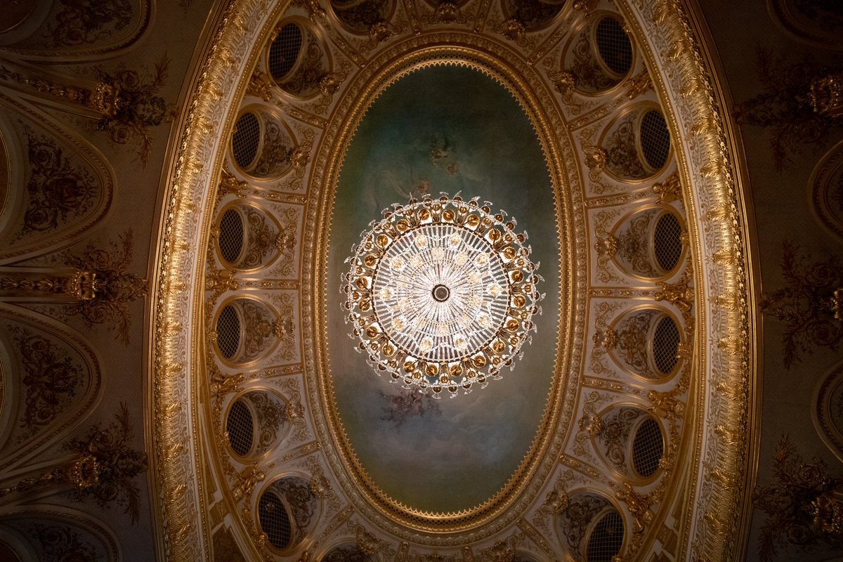 CFontainebleau's tweet image. 🔴 𝗟𝗲𝘃𝗲𝘇 𝗹𝗲𝘀 𝘆𝗲𝘂𝘅... 𝗲𝘁 𝗮𝗱𝗺𝗶𝗿𝗲𝘇 ! 👀
À #Fontainebleau, le regard ne sait plus où se poser ! Et si aujourd'hui, on levait la tête pour s'attarder un instant sur les plafonds ? 😍

📸 Un grand merci à Skudygraphik pour ces clichés exceptionnels ! ❤️ #JeudiPhoto