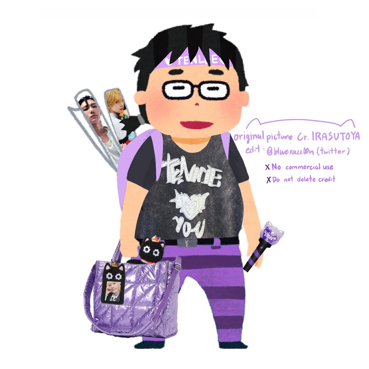 Rt before use | รบกวนรีทวีตให้หน่อยคับก่อนนำรูปไปใช้🙇🏻‍♀️

Version เมนเตนล์เต็มระบบ🤣💯 มี CRSxTEN แล้วโอตาคุอย่างเราๆต้องห้ามพลาดนะ กระเป๋าใส่ได้แค่นั้นแต่เมนเตนล์ตัวจริงน่าจะห้อยเยอะกว่านี้…