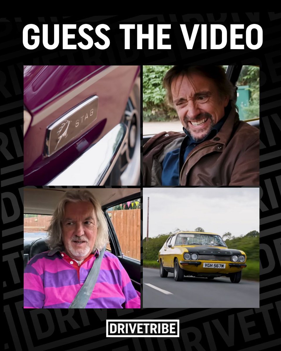 DRIVETRIBE's tweet image. NO CHEATING!
Can you guess the DriveTribe video before clicking the link? Comment below!

Now, go and see if you are a true DriveTribe fan 👉 bit.ly/4jE7Ooy

#drivetribe #jamesmay #richardhammond