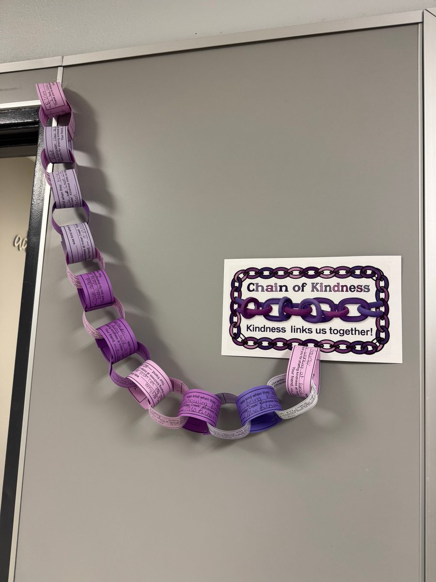 I am so proud of our Falcons and especially for the Nukumori house of kindness.  They shared how our entire campus can share and celebrate kindness!  Look how it has grown in just 1 week! #OneChoice #OneLISD #Falcons #SOAR