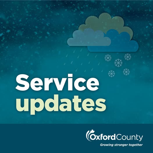 votesmithezt's tweet image. @_OCL branches in #Innerkip and #Tavistock are closed today #OnStorm