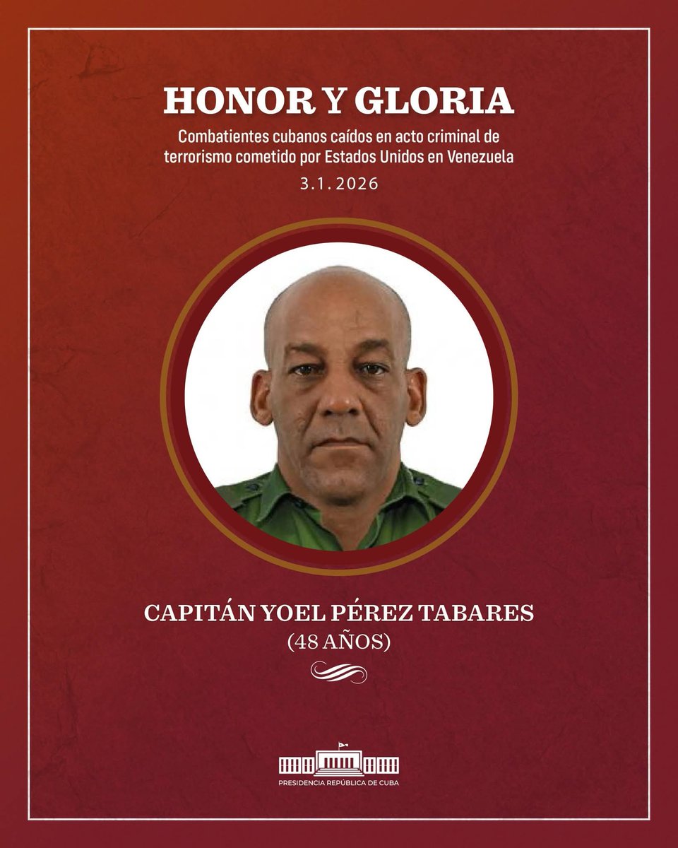 #PinardelRío como toda #Cuba, rendirá homenaje a los héroes caídos en el cumplimiento del deber.  Mañana 16 de enero en el Museo Provincial a las 9.00am. #HonorYGloria
