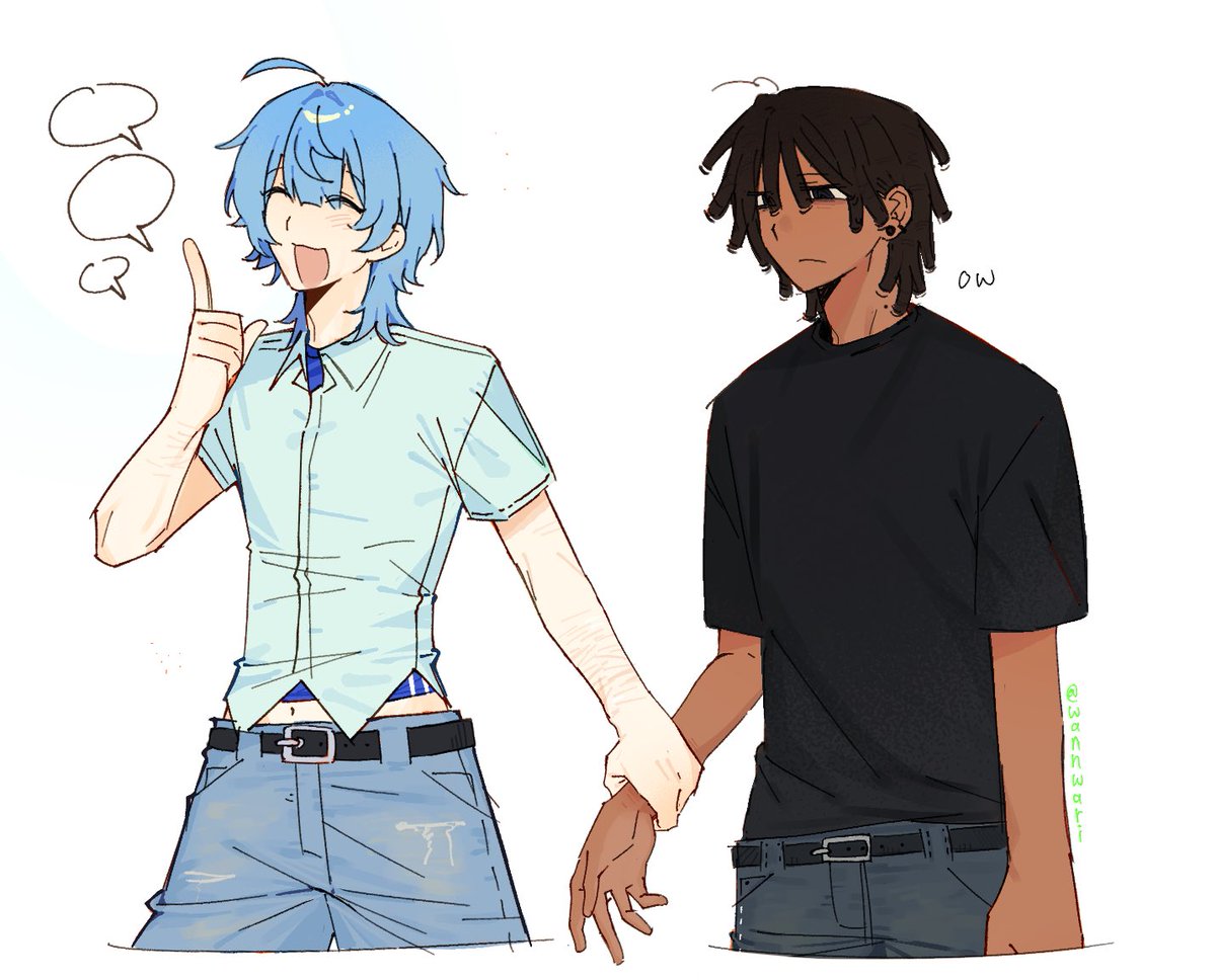 wannwari's tweet image. type of boyfriend to grab your wrist instead of your hand