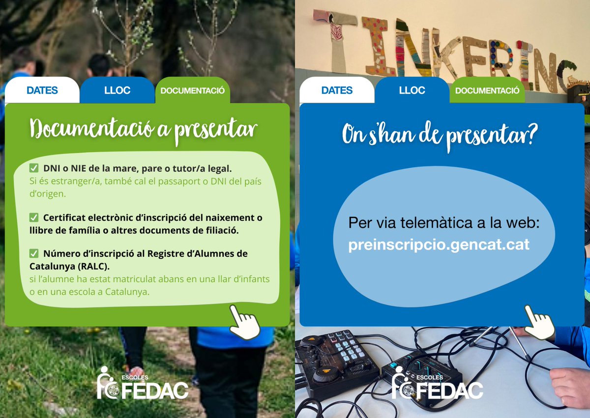 Escoles FEDAC tweet media