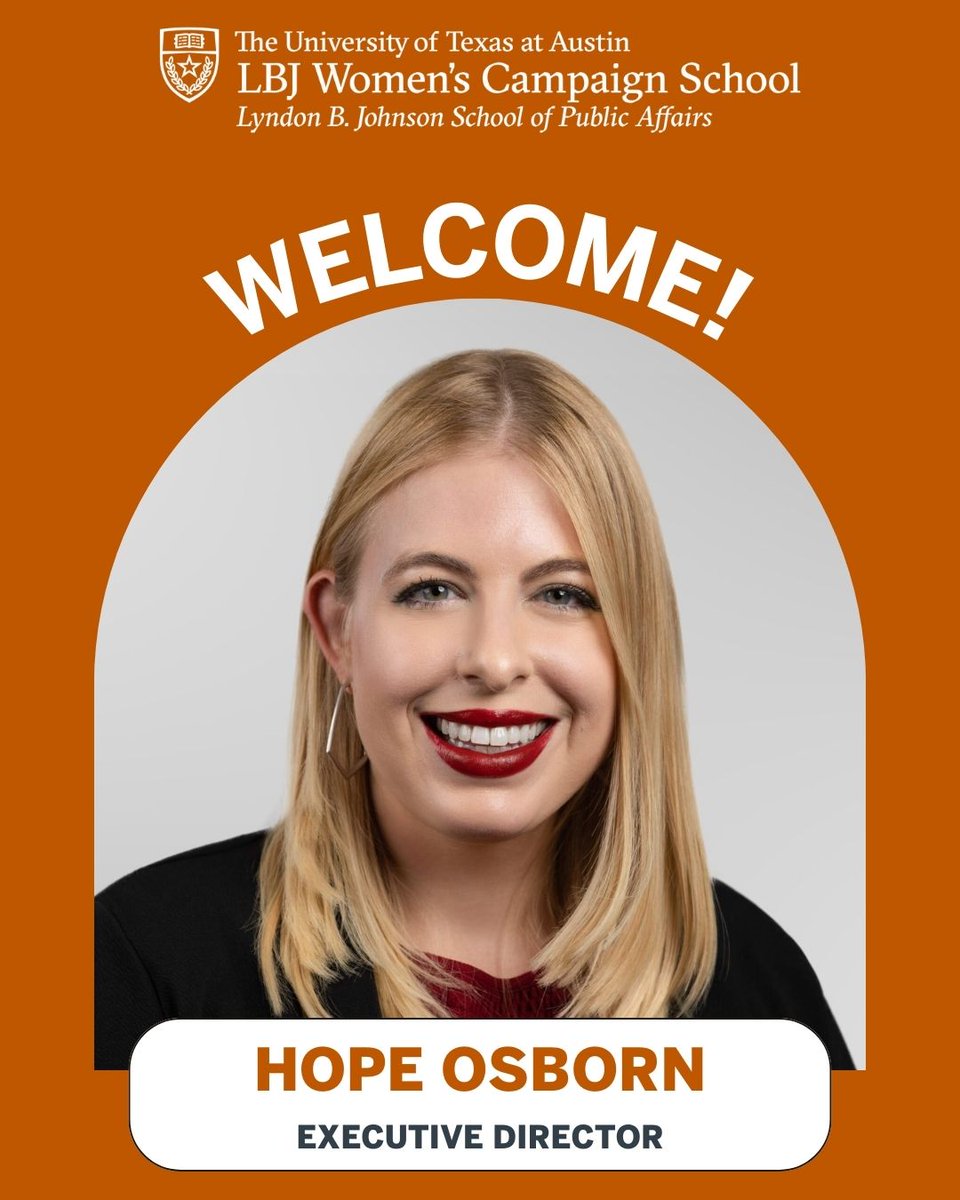 LBJ Women's Campaign School tweet media