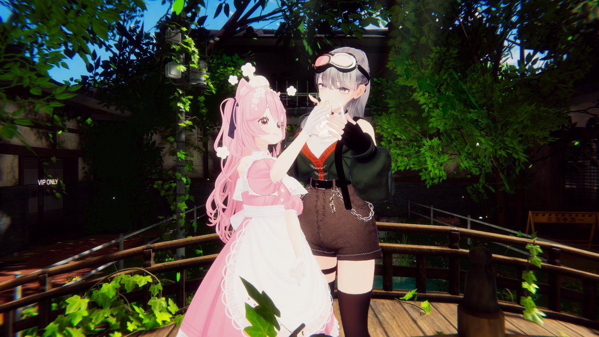 Yothus_vrc's tweet photo. リナシータとなのでびget
#VRChat https://t.co/42GpqV31Qf