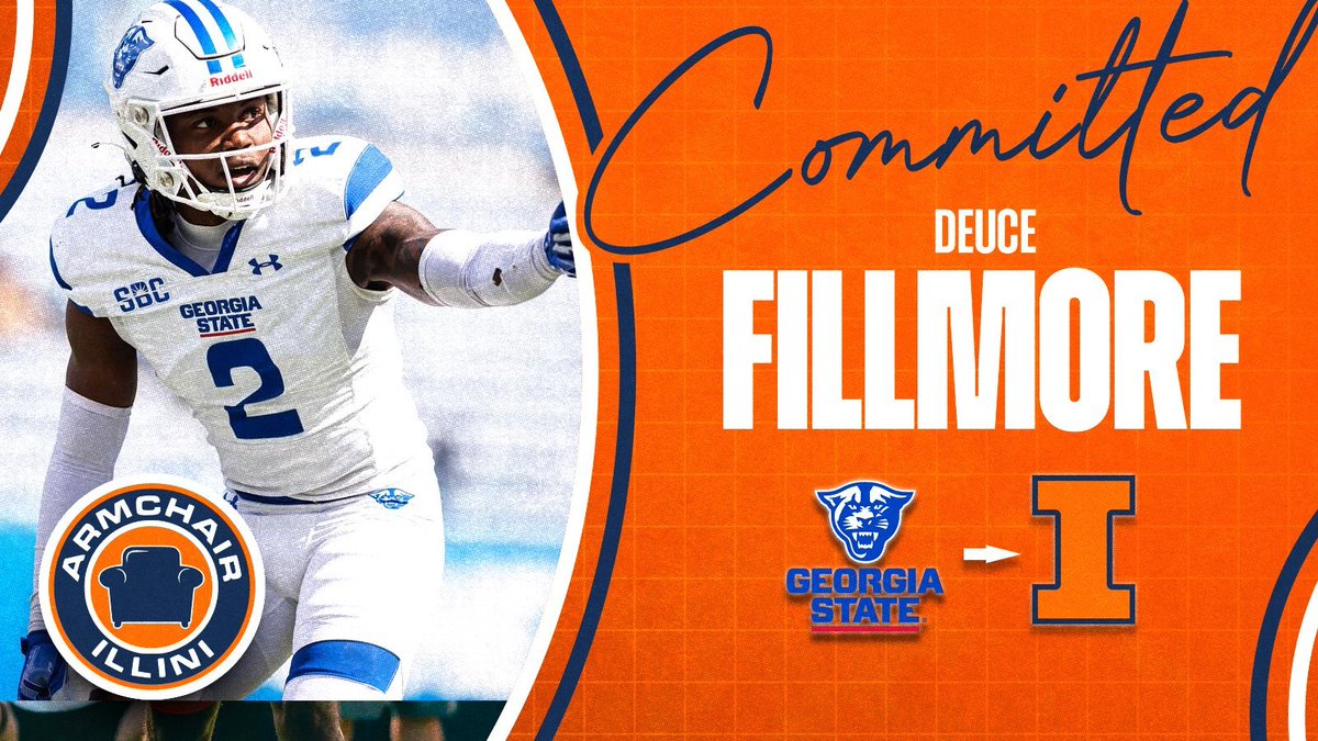 ArmchairIllini's tweet photo. Georgia State transfer Deuce Fillmore is ready to make the most of his final season with the #Illini. 

Deuce sat with us to talk about why Illinois and what he's looking to prove in the B1G

Interview: https://t.co/fn3gUysrUP