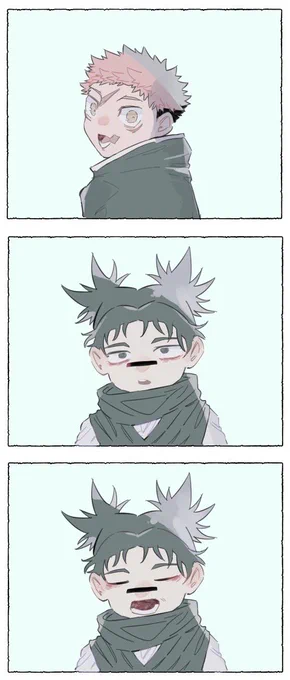 連載当時の絵掘り出したら、そもそもこの時びっくり顔の絵を描いていたので脳内ですでに補完していたらしい 