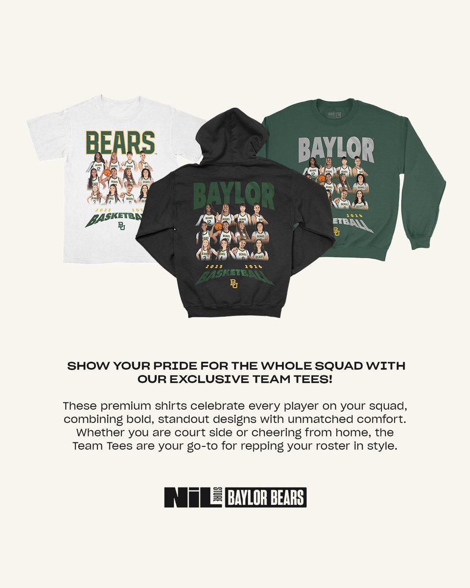 The NIL Store for Baylor Bear Athletes tweet media