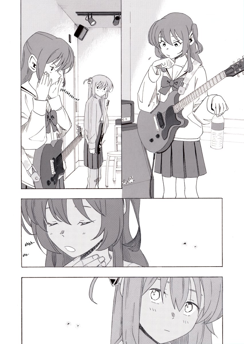 LoveBulletManga's tweet image. Happy 3 year anniversary to this iconic Bokita doujin by inee 🥰