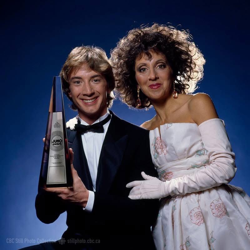 Hosting the 1985 Juno Awards ✨