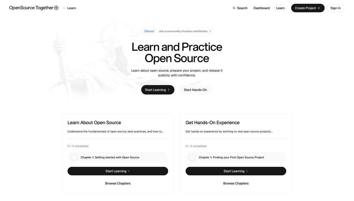 OpenSource Together tweet media