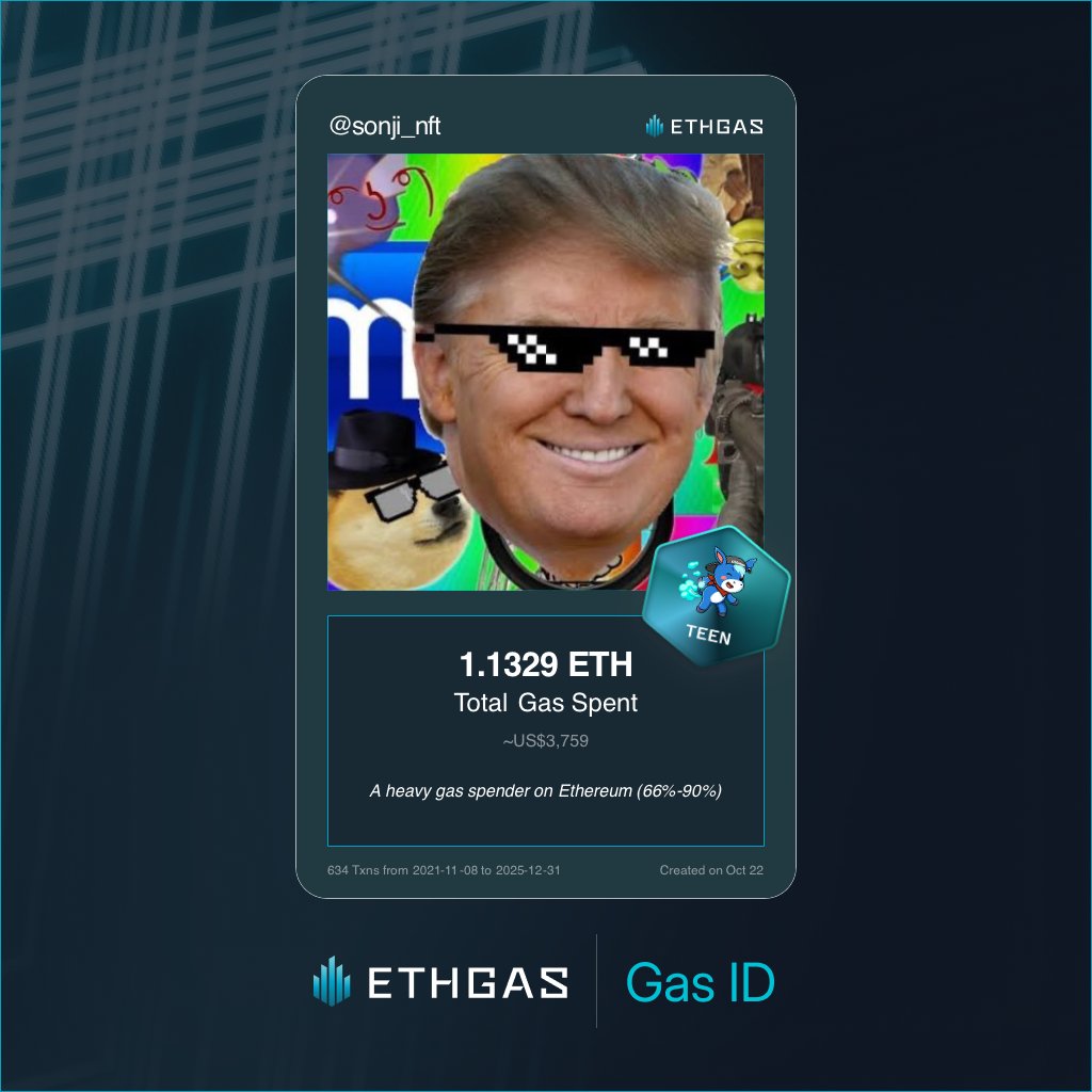 No more gas drama—let's build a better future!⛽️🚫

I'm collecting beans to help Gassy Jack's Gasless Future mission. Share the quest, earn rewards, and join the community climb 🧗

ethgas.com/community/onbo…

ethgas.com/community/onbo…