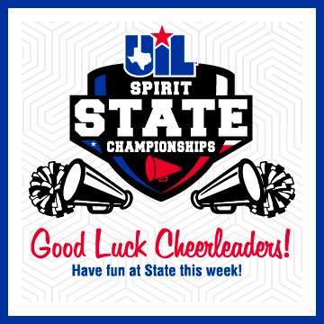 TheSignChamp's tweet image. Good luck to all teams heading to the 
Spirit State Championships! 🏆✨
Fort Worth, TX • January 15–17

Sign Champ is cheering you on as you hit the mat and bring the ENERGY!📣A special shoutout to our customers—thank you for trusting us with all your cheer sign needs. We’re…