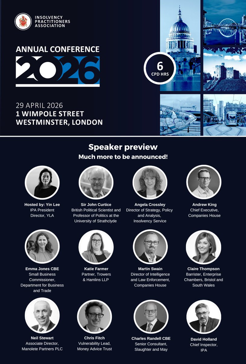 Insolvency Practitioners Association (IPA) tweet media