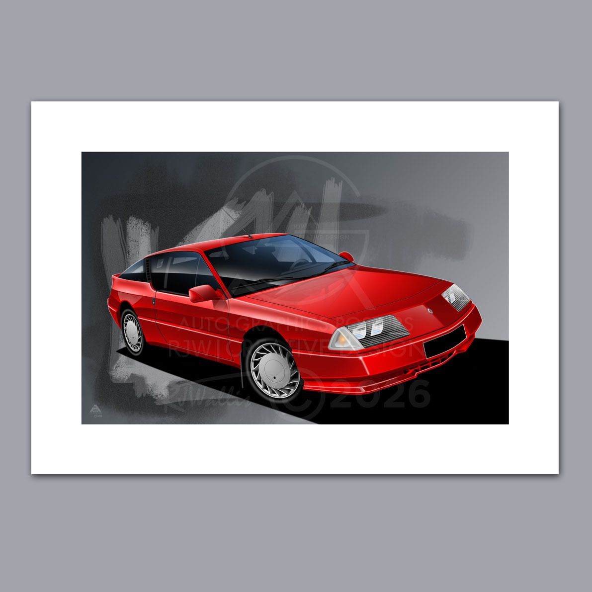 Russ Wallis | Automotive Illustrator ✏️🚗🖥 tweet media