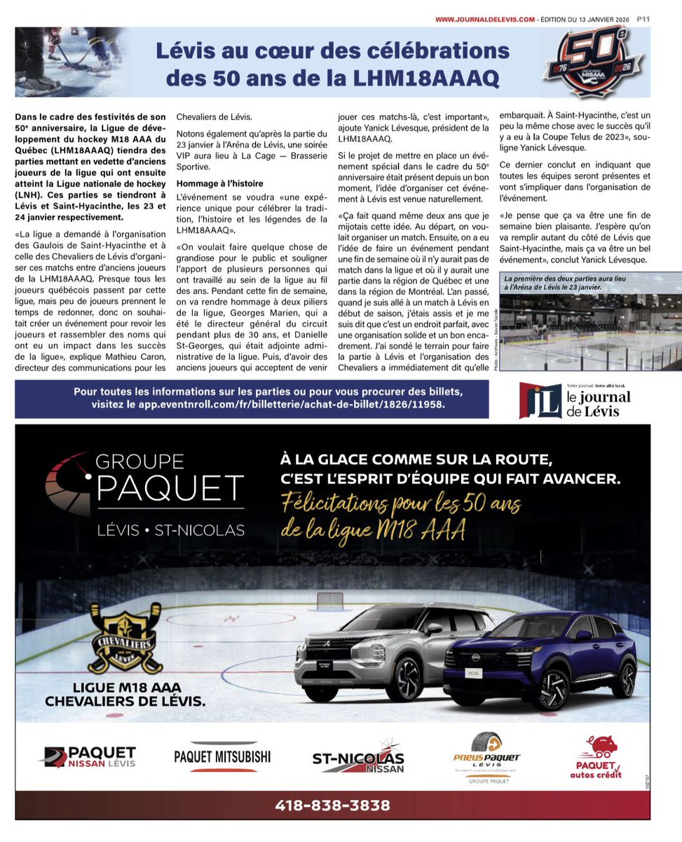 Chevaliers de Lévis tweet media