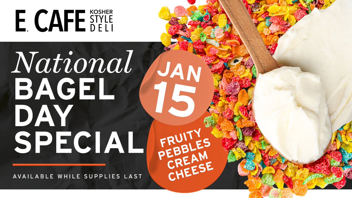 Happy #NationalBagelDay! 🥯✨