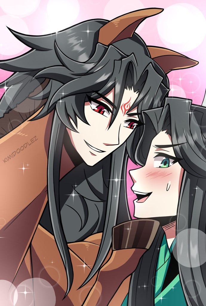 kimidoodlez's tweet image. My first art of 2026 😌 it’s year of the horse! Who better represent that than the stallion protagonist himself! 🐎👹

#svsss #bingqiu