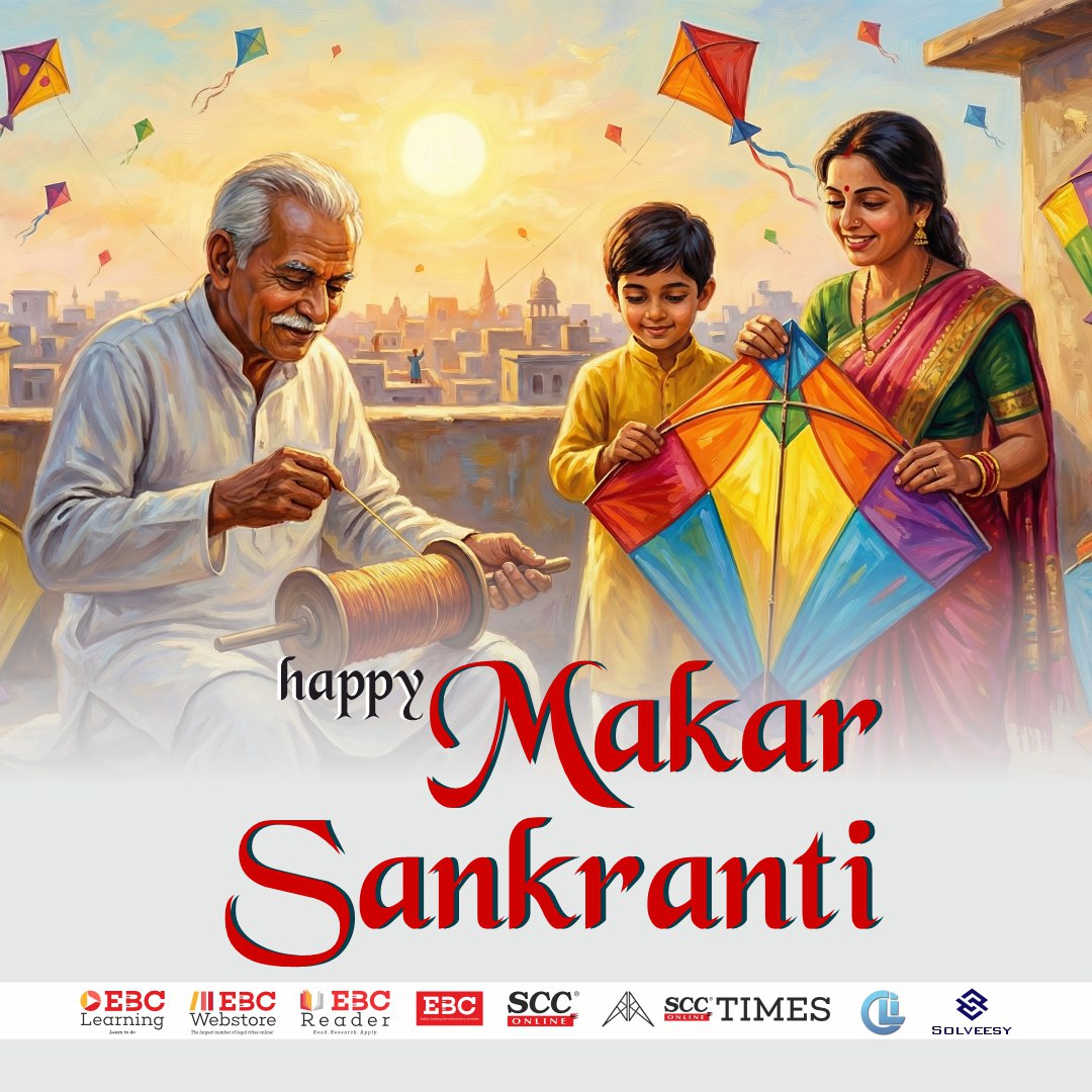 scconline_'s tweet image. Celebrating the spirit of harvest and gratitude.

May the auspicious occasion of Makar Sankranti bring growth, joy, and brighter days ahead.

Warm wishes to everyone! 🌞🪁

#MakarSankranti #HappyMakarSankranti #HarvestFestival #Celebration #FestiveSeason #JoyAndProsperity