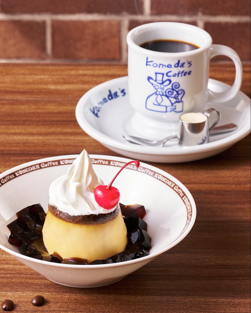 ＼新商品！​珈琲所の​プリン登場🍮／
 やさしい​甘さと​ミルクの​コクが​広がる、​どこか​懐かしい​“喫茶店らしさ”を​感じる​プリンが​コメダ珈琲店に​新登場✨
自家製珈琲ジェリーと​合わせれば、​甘さと​ほろ​苦さが​絶妙に​重なる​特別な​ハーモニーに​☕
コメダ珈琲店でしか​味わえない​贅沢な
