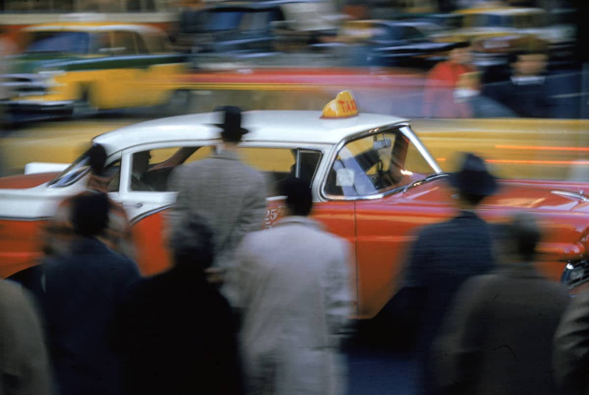 New York, 1952 #Photography by Ernst Haas