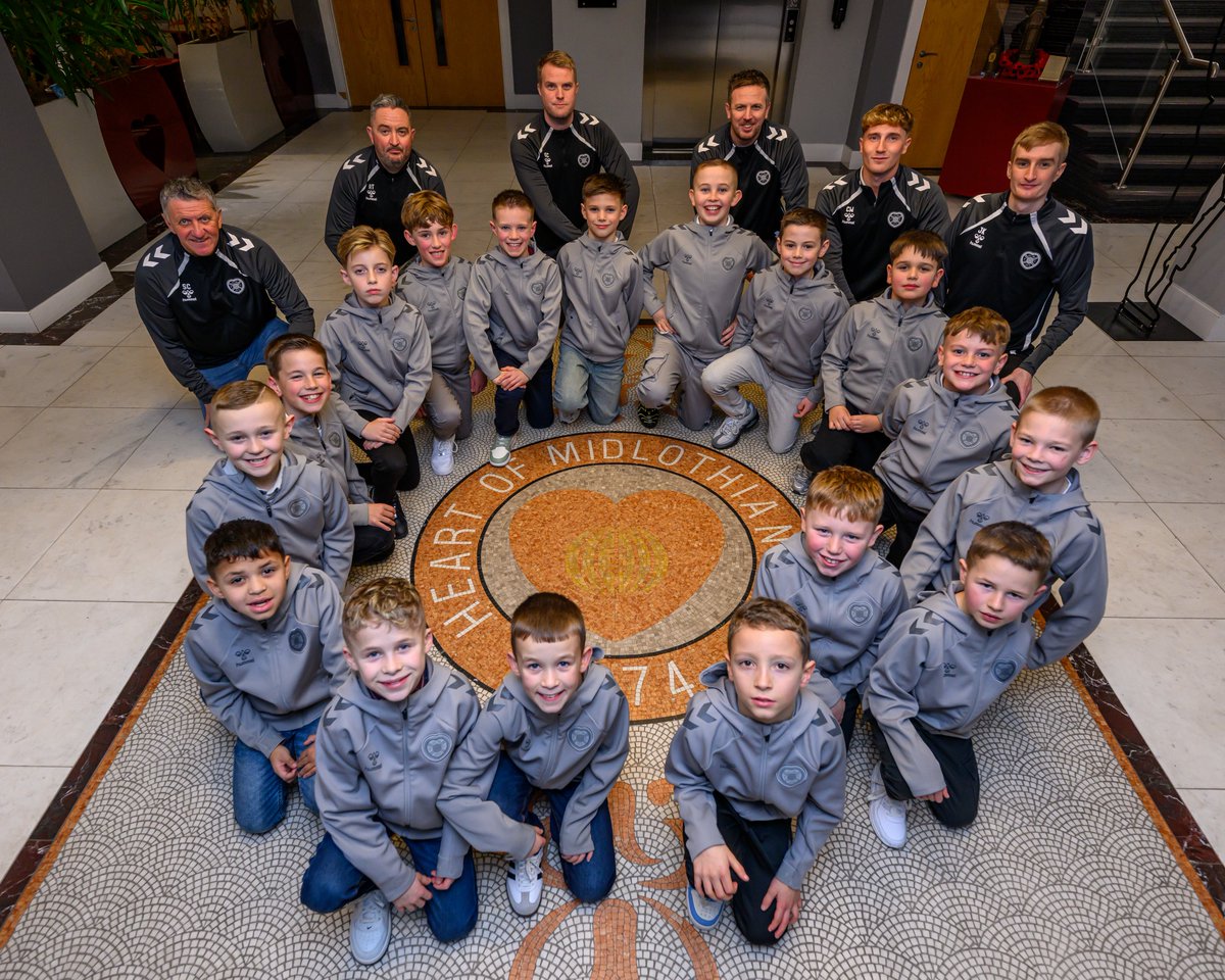 WeeJambos's tweet photo. Last Thursday we welcomed our 2016 age group to Tynecastle Park for our B10s Signing Evening 🏟️

A special milestone as the boys, their families, and representatives from their grassroots clubs celebrated their first registration with our Academy 🇱🇻

Well done Boys👏 https://t.co/r36KwQFWCC