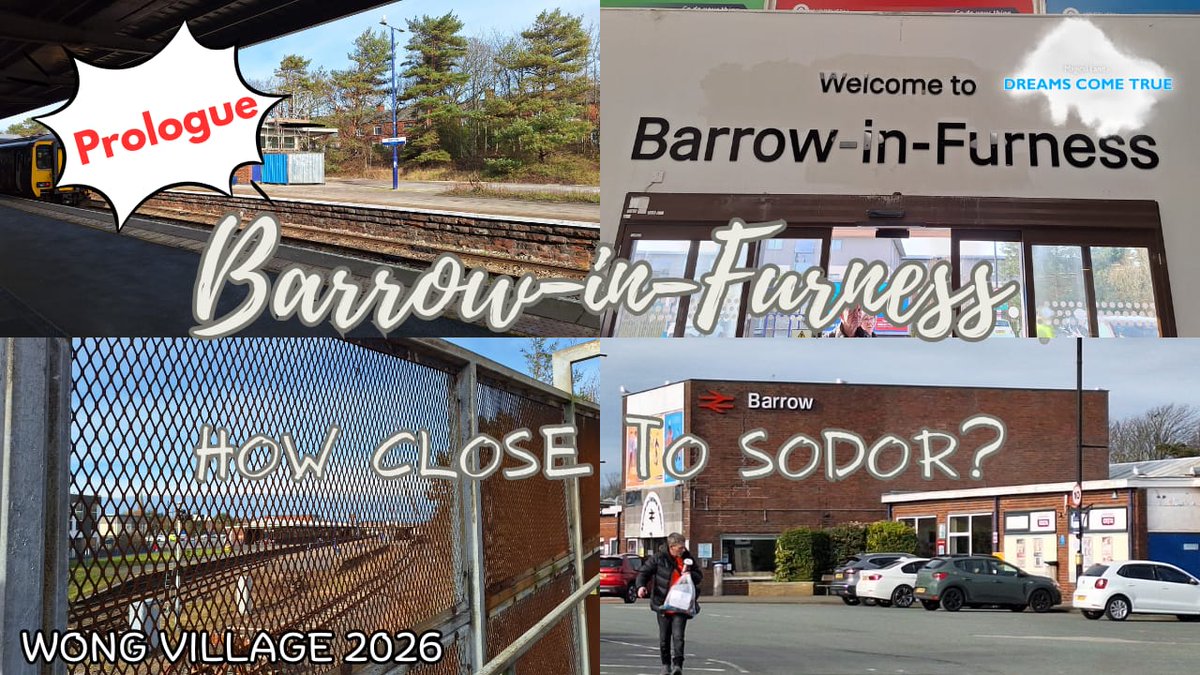 WongVillage's tweet photo. All new series: Magical Land - Dreams Come True Prologue is out now!

What's it like to be the person closest to Sodor? What is the actual environment of Sodor in real life? Check out the video for a visit to Barrow-in-Furness! Tell us your thoughts! https://t.co/f59V7TVuny