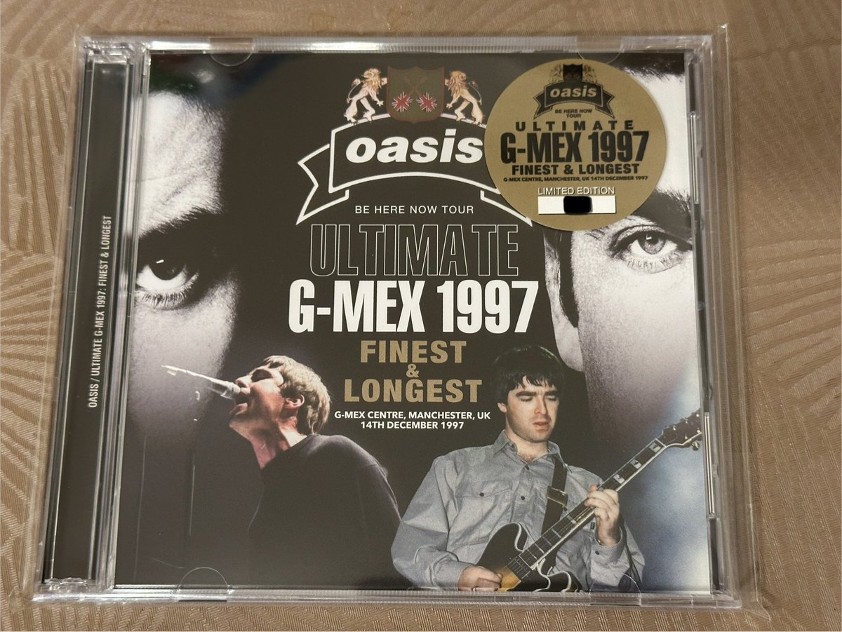 ottiena's tweet image. G-MEX公演のUltimate盤発売日ゲット。Definitive盤との比較も楽しみ。名演は何回でも聴きたい。