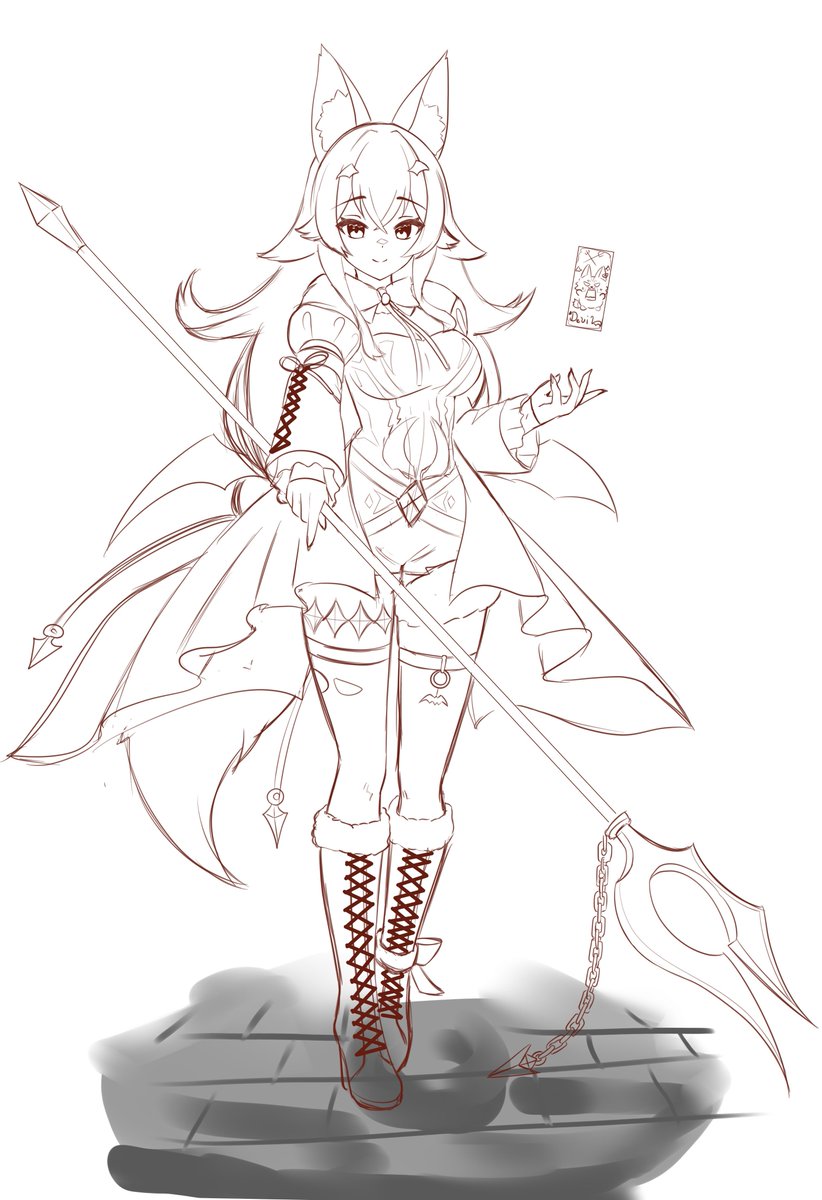 おでの手元にまだ届かないので…(服の模様わがんない)