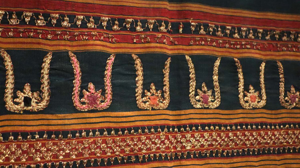 インドネシア・スマトラ島 織りと染めの世界」東洋館にて 独特の文様や