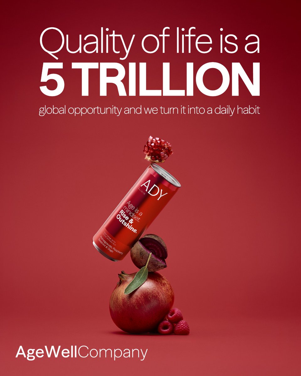 agewellco's tweet photo. Time moves forward for everyone,
 but only a few choose to live it with awareness and energy.
At AgeWell, we turn quality of life into a daily practice because the best investment is how you choose to live each day.
#DailyHabits
#Agewell https://t.co/oPGXbBkxTE