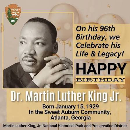 NHS0824's tweet image. Happy Birthday 96th … . Dr Martin Luther King Jr 💙

Thank you for your sacrifice 💯

@BerniceKing @kingcenter1968 

@baconnetworkllc @najehwilk @BeTheRamMedia @SleeperMedia 
@Official_JTruck @CoachJBrawner 
@AlonzoDamon2 @ps_nation_