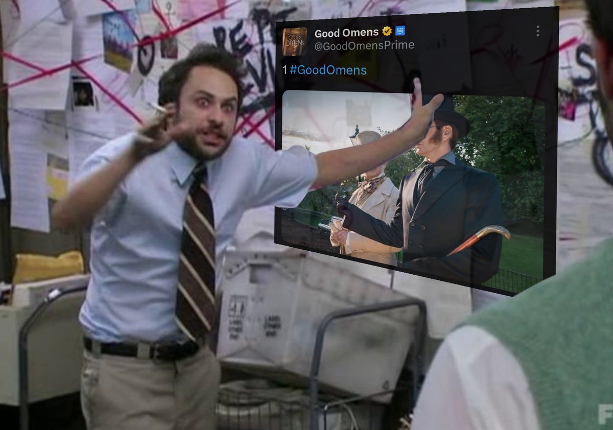 Evansolla_Rory's tweet image. Everyone in fandom just :
#goodomens