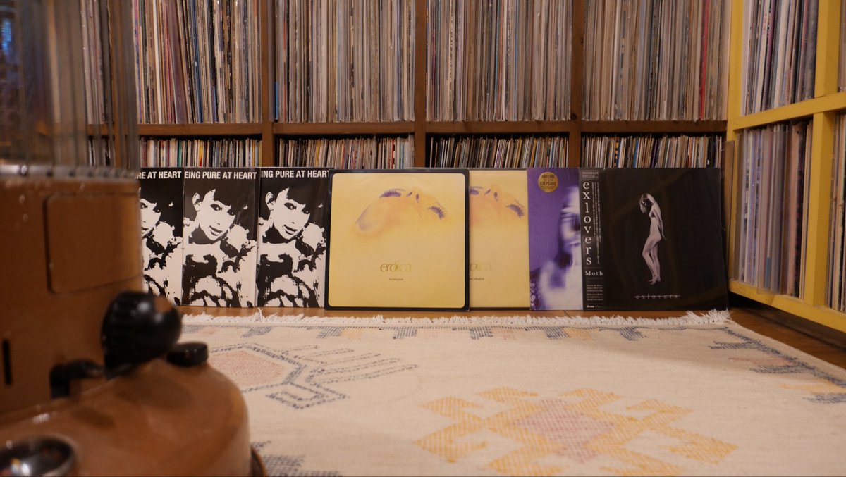 izufishing's tweet image. 帰宅レコードは香港から届いていたmoritasaki in the poolのLP。これ久しぶりにめちゃくちゃ欲しくなった作品、普通だけどこの辺ききたくなりますよね、まあ。爺さんになってもこういうのに心撃ち抜かれていたい　
最高だ。