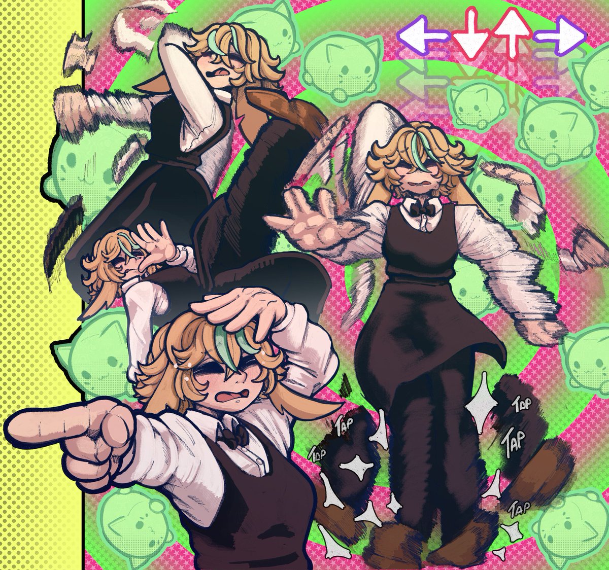 beatlinksVT's tweet photo. First post in like a year 
I am excited for the big things that are happening expect streams soon.
Art made by @Gibb0oz https://t.co/B3gzkRxwOT
