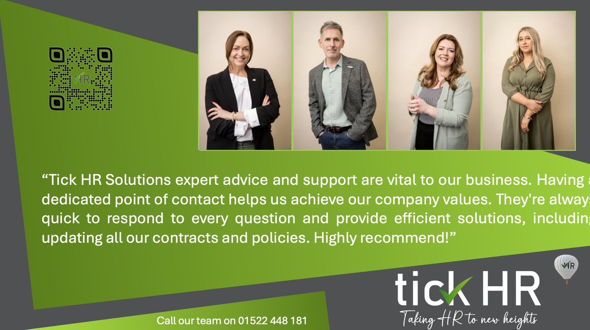 Hr support when you need it. Call 01522 448 181