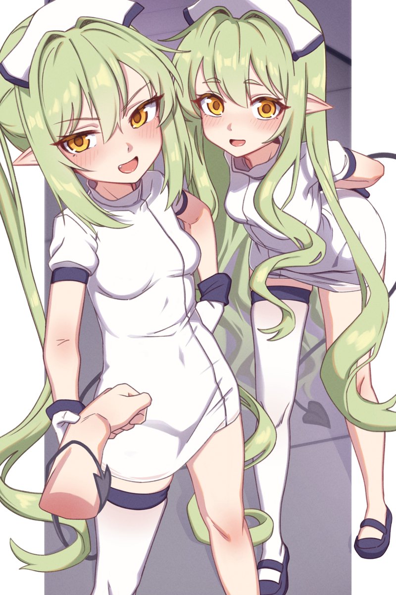 I wasn’t really thinking about anything when I drew them, so I didn’t bother adding a watermark. Basically, I was just trying out a new brush, lol
#橘ヒカリ
#橘ノゾミ
#BlueArchive
#ブルアカ 
#ブルーアーカイブ