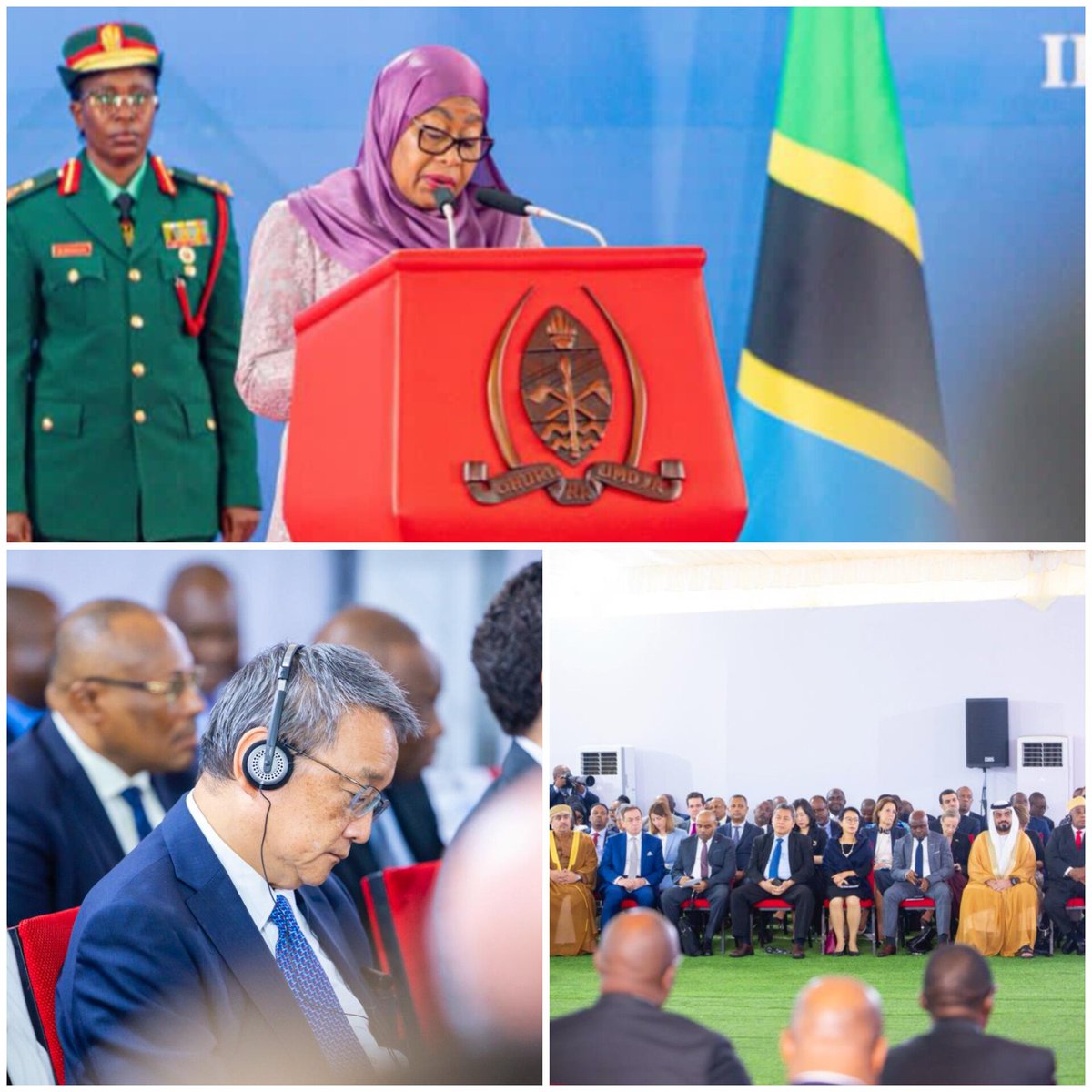 Rais wa Jamhuri ya Muungano wa Tanzania Mhe,Dkt. Samia Suluhu Hassan aliposhiriki Sherehe za Mwaka Mpya na Mabalozi pamoja na Wawakilishi wa Mashirika ya Kimataifa (Diplomatic Sherry Party), hafla iliofanyika Ikulu ya Chamwino Mkoani Dodoma leo January 15, 2026.