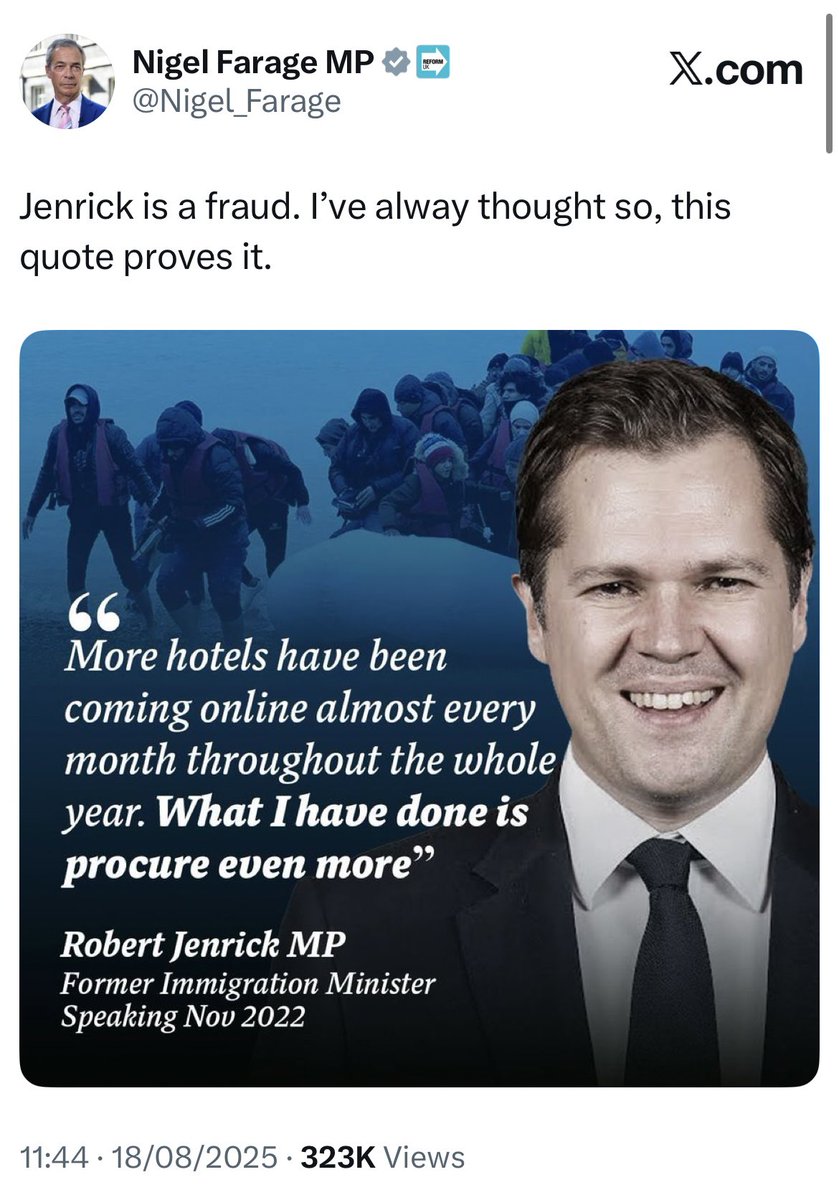 <a href="/FraserNelson/">Fraser Nelson</a> It would be a bit awkward surely? This was less than 6 months ago 😂